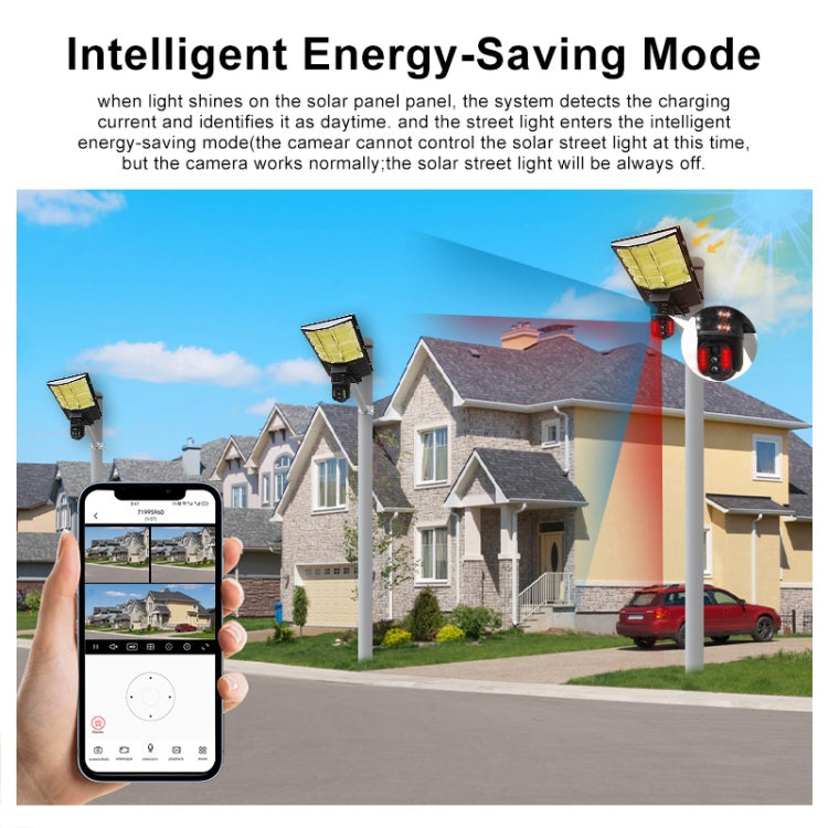 Solar Street Light with V380 4G WiFi 10X Dual-lens Monitoring HD Camera, No SD Card, 64GB SD Card, 128GB SD Card Solar Street Light with V380 4G WiFi 10X Dual-lens Monitoring HD Camera, No SD Card, 64GB SD Card, 128GB SD Card
